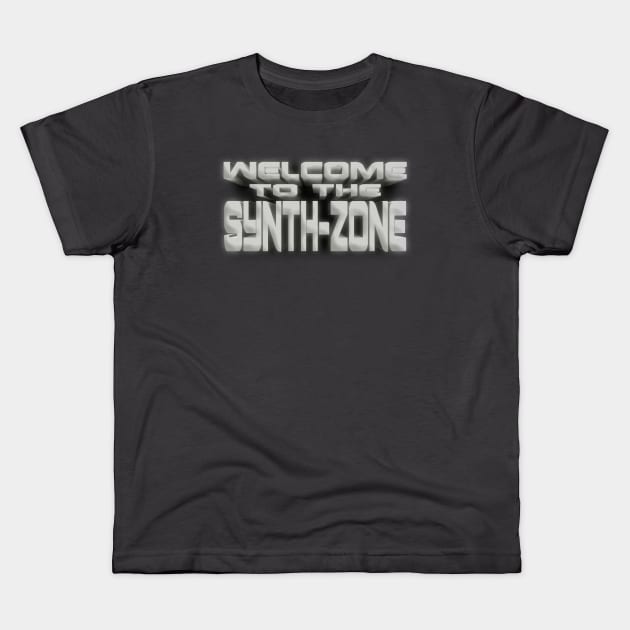 SYNTH-ZONE #1 Kids T-Shirt by RickTurner